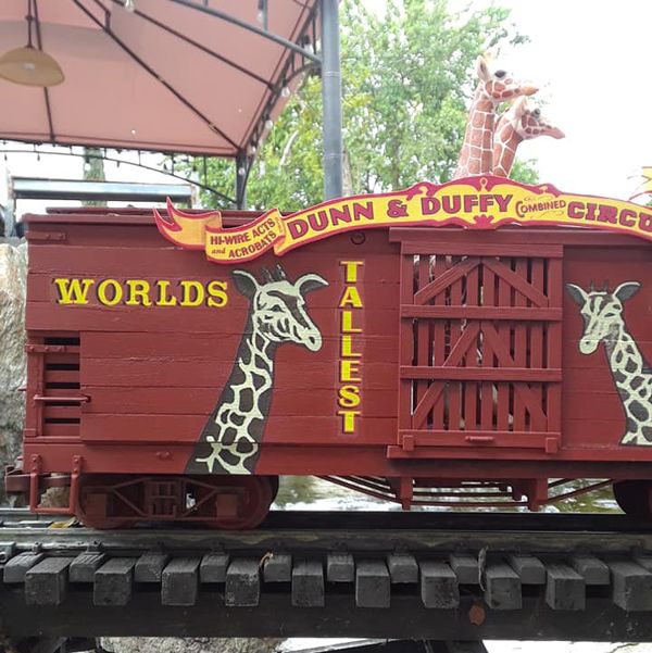 Indiana Jones Circus Train Modeling Large Scale Central